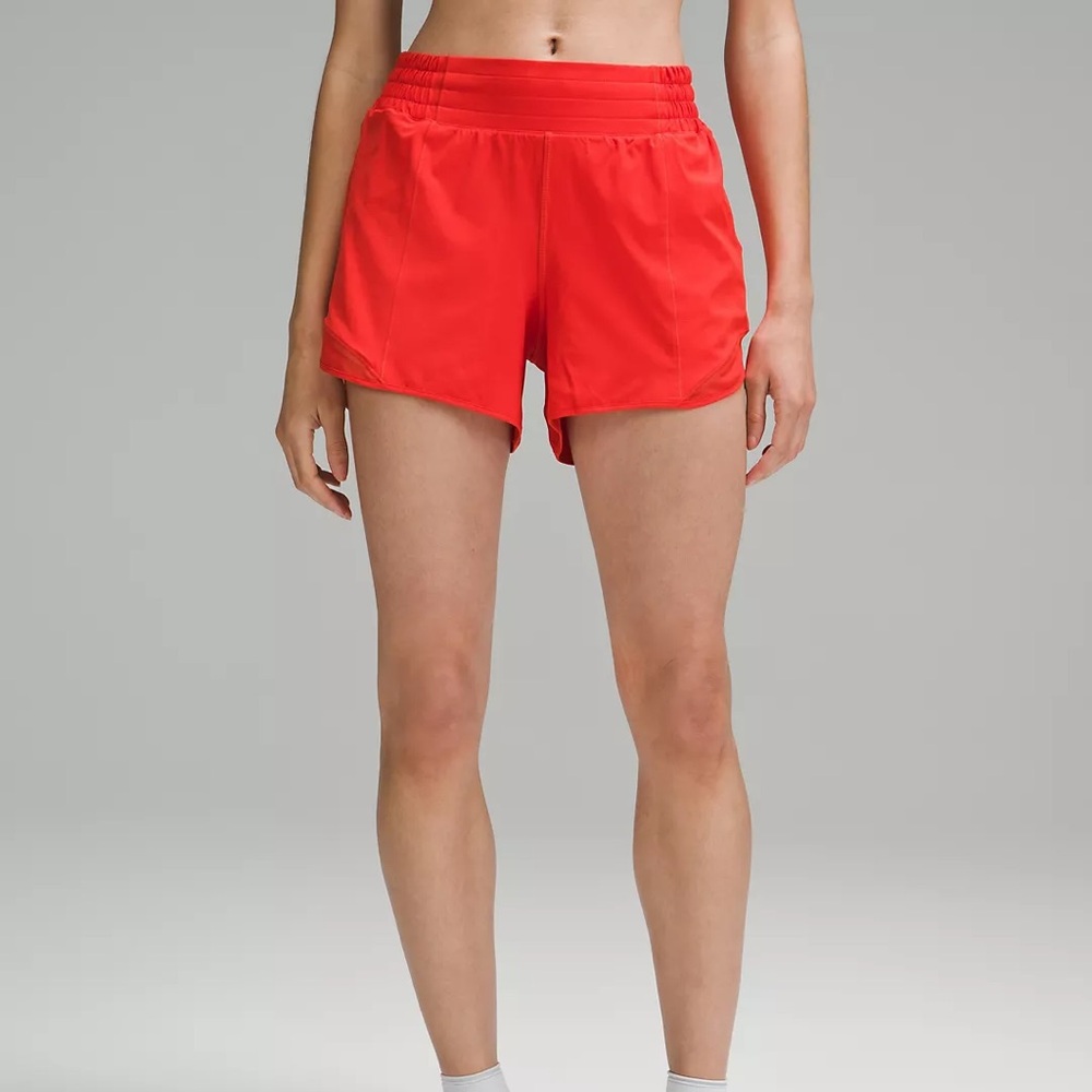 COPY - Lululemon Hotty Hot High-Rise Lined Short 4"